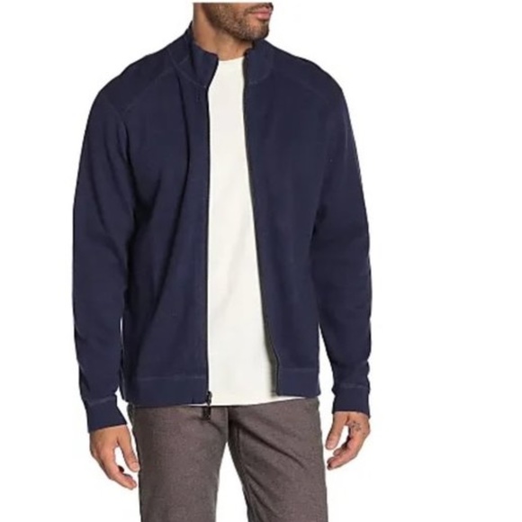Tommy Bahama Ravello Jersey Zip Front Jacket - Picture 1 of 7